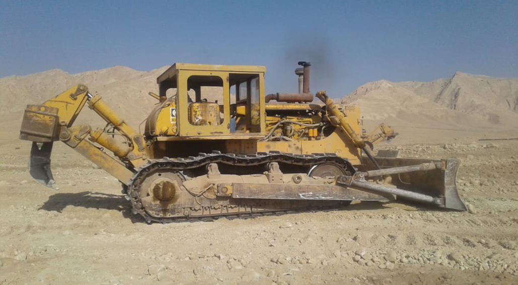 عملیات تسطیح زمین پروژه پترو پالایش ابوالفارس در حال انجام می باشد